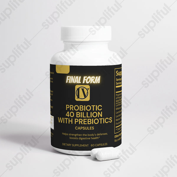 Probiotic 40 Billion with Prebiotics