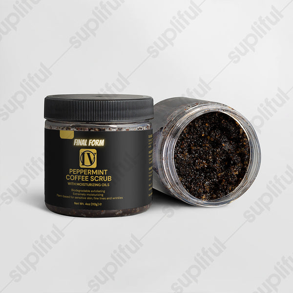 Peppermint Coffee Scrub