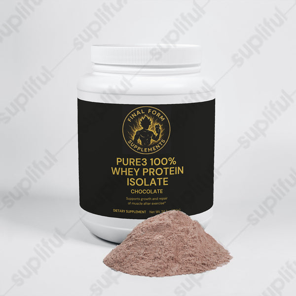 Pure3 100% Whey Protein Isolate (Chocolate)