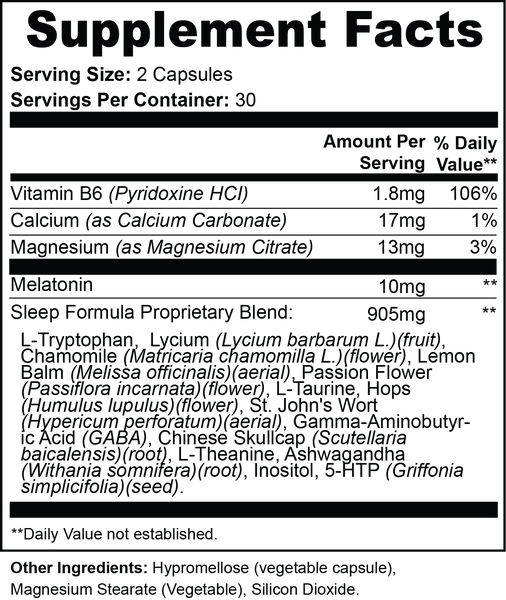 Sleep Support (CMA Formula)