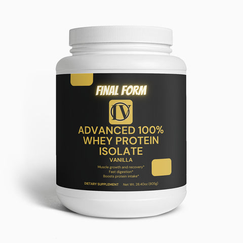 Advanced 100% Whey Protein Isolate (Vanilla)