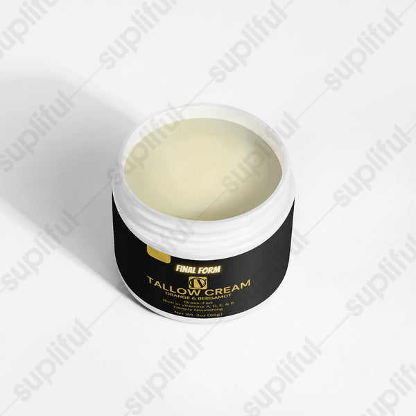 Tallow Cream Orange & Bergamot