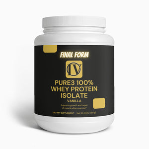 Pure3 100% Whey Protein Isolate (Vanilla)