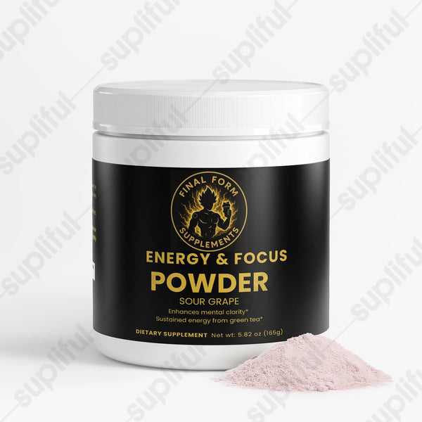 Energy & Focus Powder (Sour Grape)