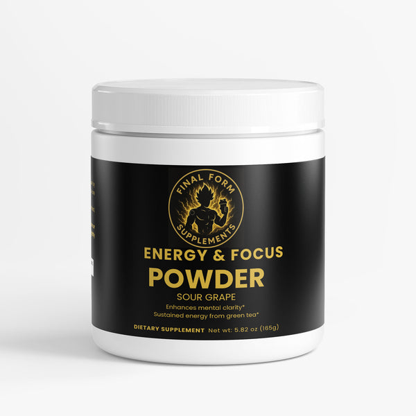 Energy & Focus Powder (Sour Grape)