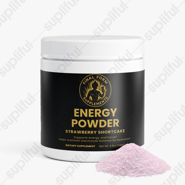 Energy Powder (Strawberry Shortcake)