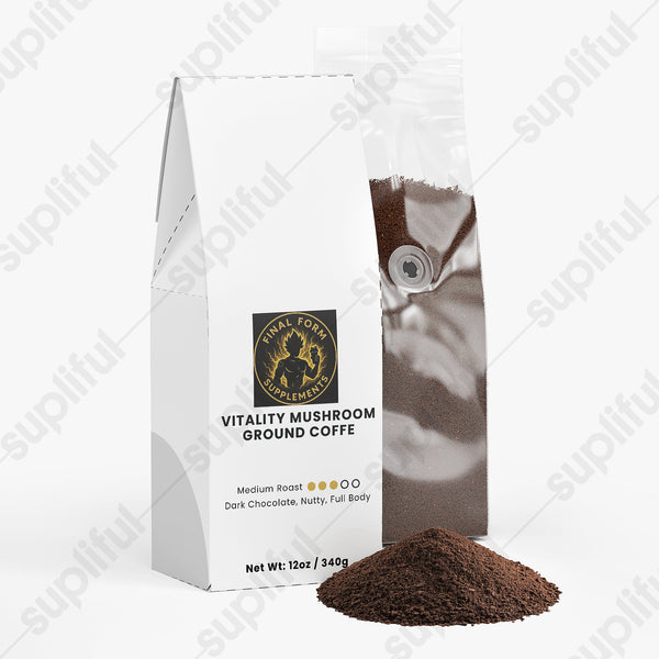 Vitality Mushroom Coffee (Medium Roast)