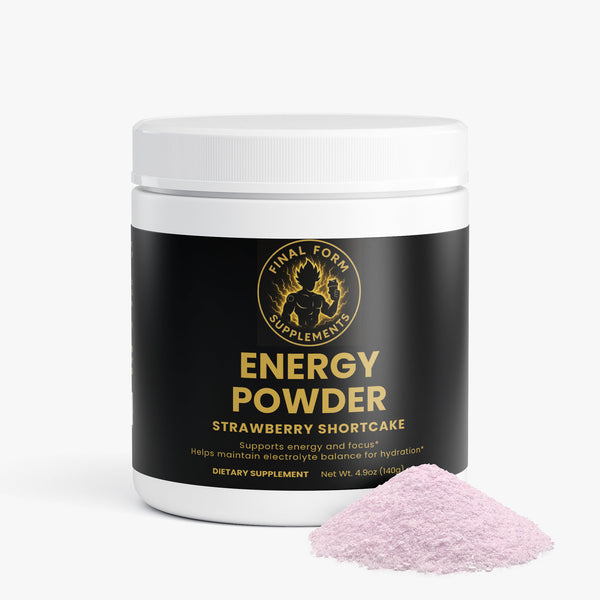 Energy Powder (Strawberry Shortcake)