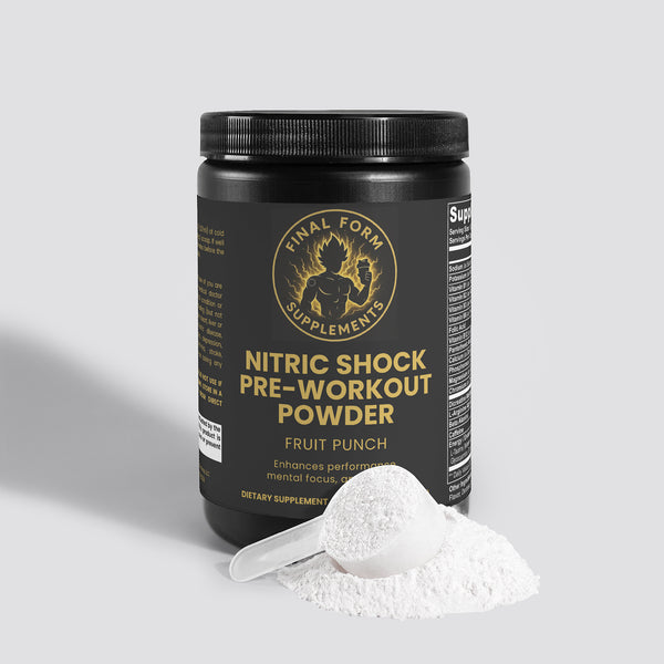 Nitric Shock Pre-Workout Powder (Fruit Punch)