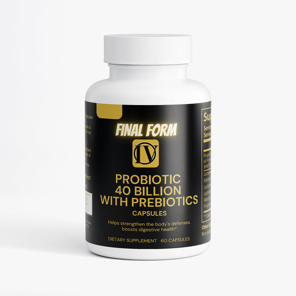 Probiotic 40 Billion with Prebiotics