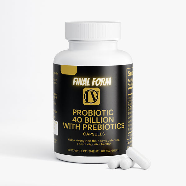 Probiotic 40 Billion with Prebiotics