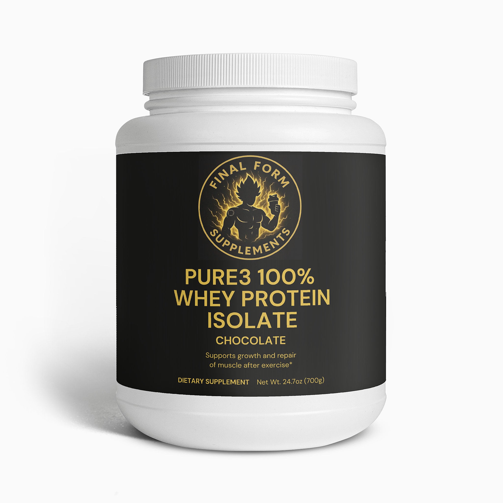 Pure3 100% Whey Protein Isolate (Chocolate)