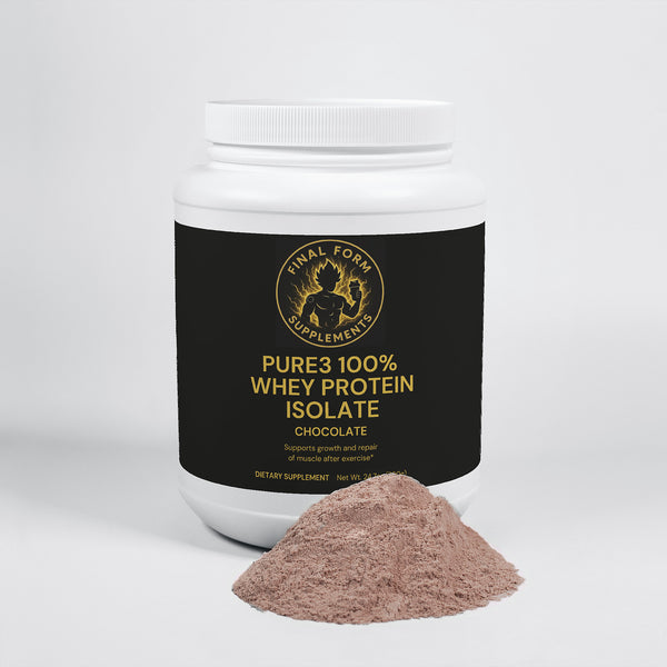 Pure3 100% Whey Protein Isolate (Chocolate)