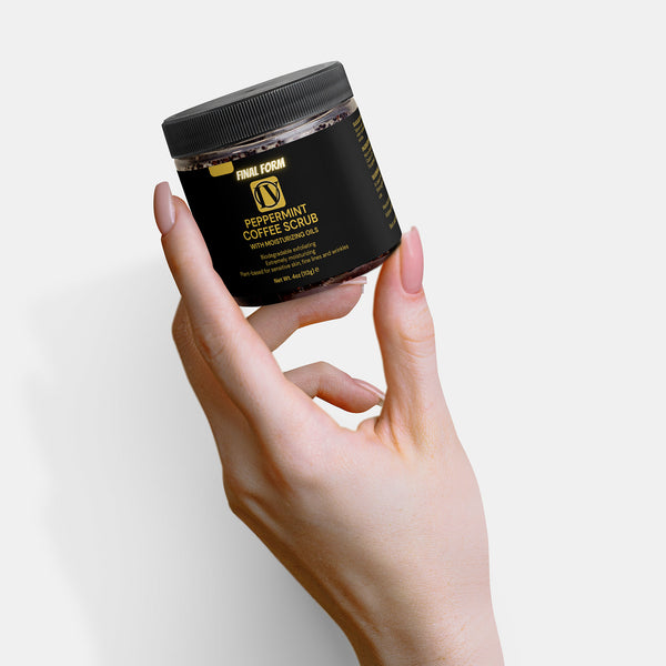 Peppermint Coffee Scrub