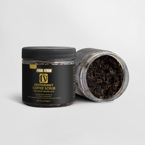 Peppermint Coffee Scrub