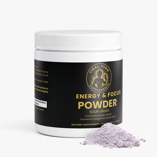 Energy & Focus Powder (Sour Grape)