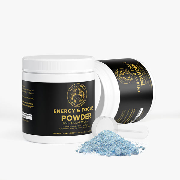 Energy & Focus Powder (Sour Gummi Worm)