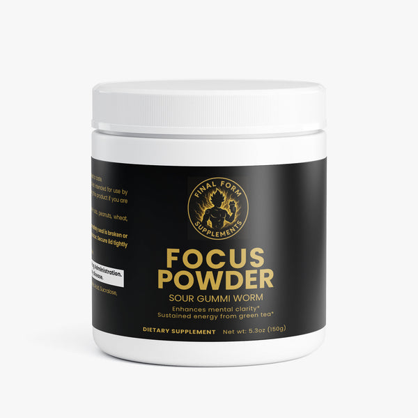 Energy & Focus Powder (Sour Gummi Worm)