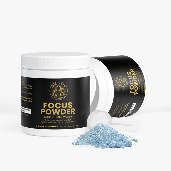 Energy & Focus Powder (Sour Gummi Worm)