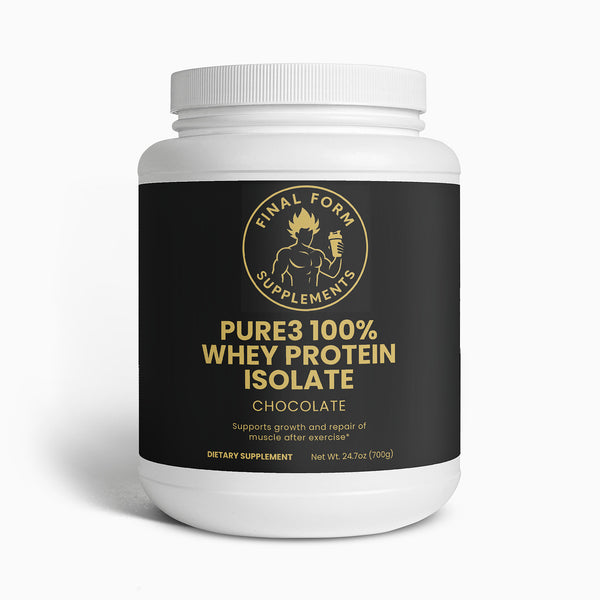 Pure3 100% Whey Protein Isolate (Chocolate)