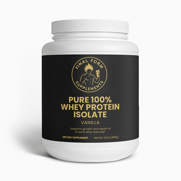Pure 100% Whey Protein Isolate (Vanilla)