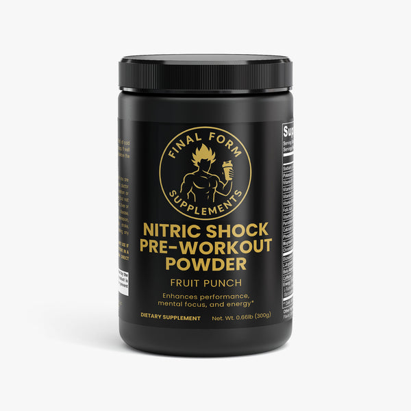 Nitric Shock Pre-Workout Powder (Fruit Punch)