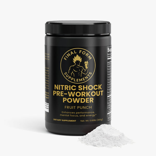 Nitric Shock Pre-Workout Powder (Fruit Punch)