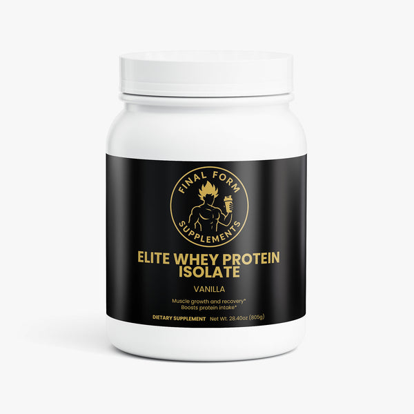 Elite Whey Protein Isolate (Vanilla)