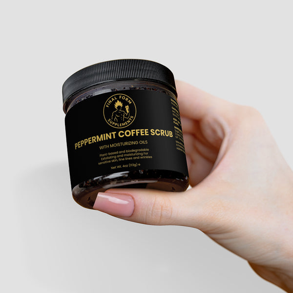 Peppermint Coffee Scrub