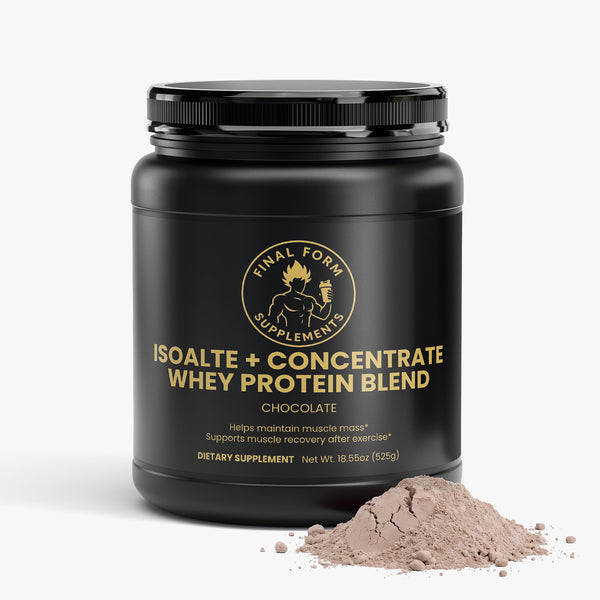 Isolate + Concentrate  Whey Protein Blend (Chocolate)