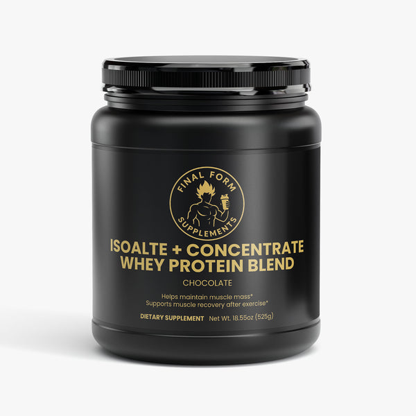 Isolate + Concentrate  Whey Protein Blend (Chocolate)