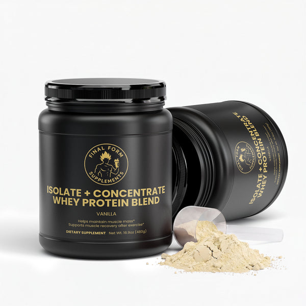 Isolate + Concentrate Whey Protein Blend (Vanilla)
